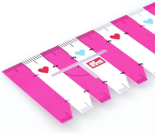 Flexible Tailor's Ruler 21 Cm Pink Prym Love 610737