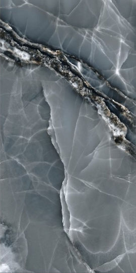 Baldocer Floor / Wall Interior Gloss Porcelain Tile 260x120cm Blue