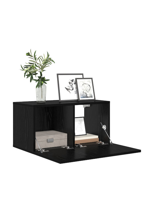 Wohnzimmer TV-Einheit Black Oak L60xB30xH30cm