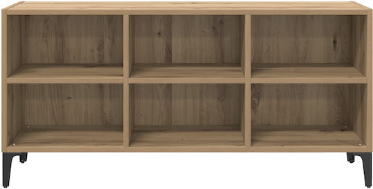 Living Room TV Unit Brown Wood L69.5xW30xH50cm