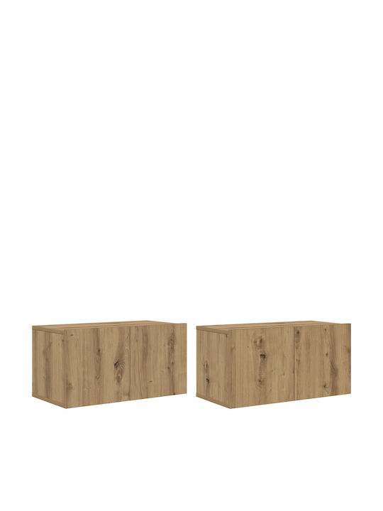 Животно помещение ТВ единица Дъб Artisan Д60xШ30xВ30бр