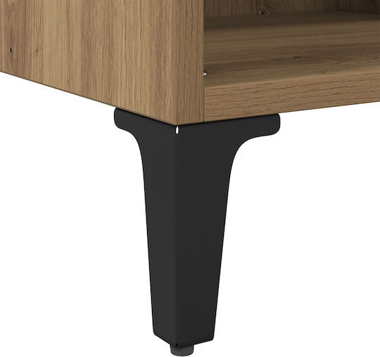 Living Room TV Unit Brown Wood L69.5xW30xH50cm