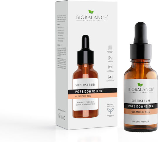 Alpaya Dermaceuticals Super Serum Pore Downsizer cu Acid Oleanolic Ser pentru Anti-îmbătrânire Fata cu Acid Hialuronic și Acid Salicilic pentru Acnee 30ml