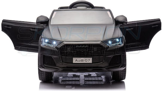 Audi Q7 Cu Un Loc Cu Telecomandă Licențiat 12 Volți Negru Pentru 1+ Ani