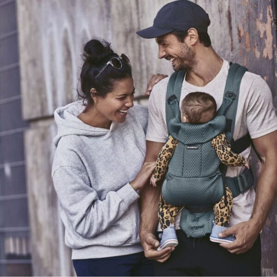 BabyBjorn Classic Carrier Move Anthracite Leopard with Maximum Weight 12kg