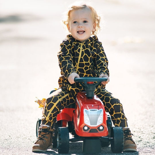 Kids Foot-to-Floor Ride On Tractor with Trailer & Pedal Mac Cormick Red