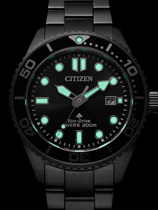Citizen Citizen Promaster Ρολόι Μπαταρίας με Μεταλλικό Μπρασελέ Citizen Citizen Promaster Ρολόι Μπαταρίας με Μεταλλικό Μπρασελέ