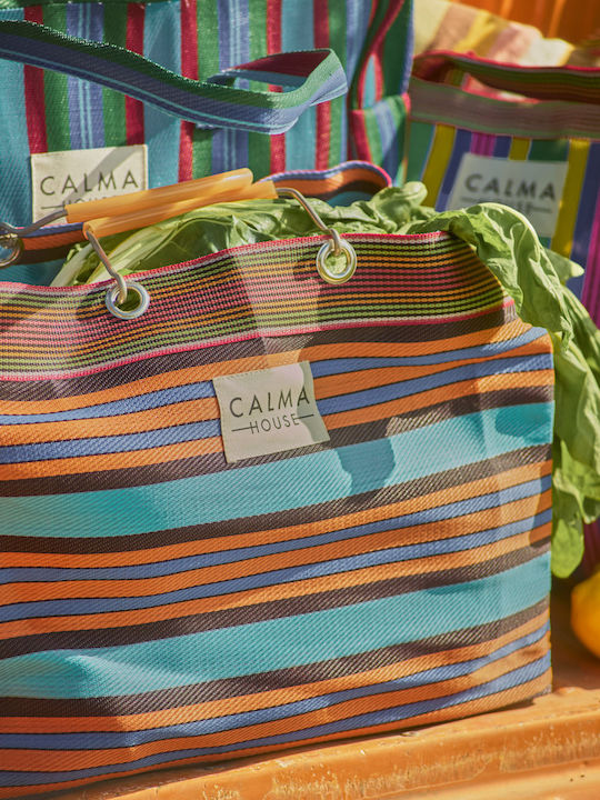 Calma House Strandtasche aus Segeltuch Orange