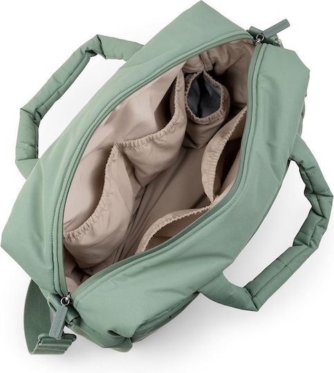 Done by Deer Shoulder/Hand Diaper Bag Green 39x21x21cm.