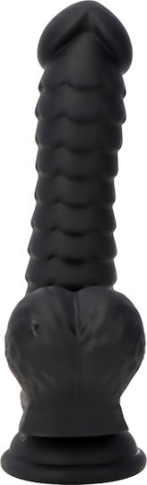 Kinksters Ρεαλιστικό Dildo με Όρχεις Μαύρο