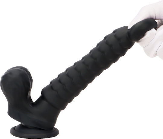 Kinksters Ρεαλιστικό Dildo με Όρχεις Μαύρο