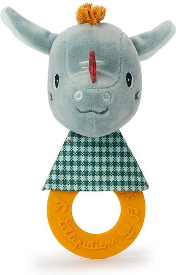 Lilliputiens Teething Ring from Fabric for 3 Months+