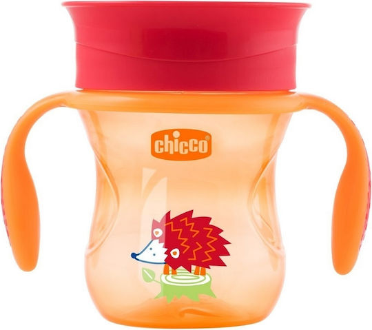 Chicco Παιδικό Ποτηράκι Perfect από Πλαστικό Πράσινο 200ml για 12m+