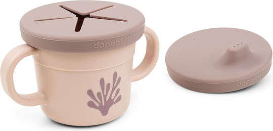 Done by Deer Căniță pentru copii Wally din Plastic Roz 215ml