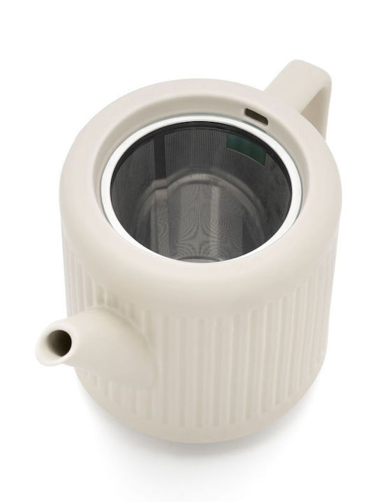 Bredemeijer Τσαγιέρα Λευκή 1200ml