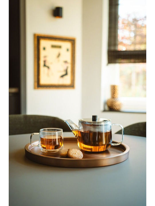 Bredemeijer Teapot with Filter Glass Transparent 1100ml