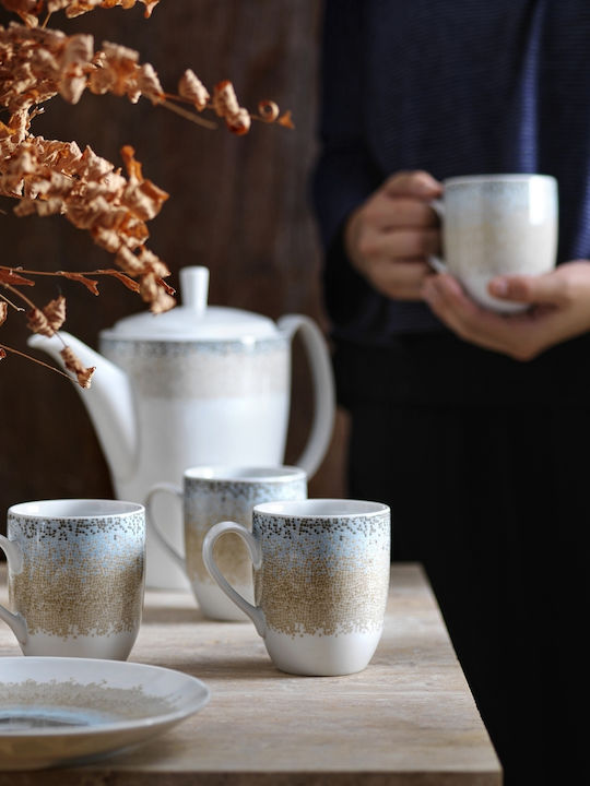 Ionia Apeiron Teapot Porcelain Beige 1350ml