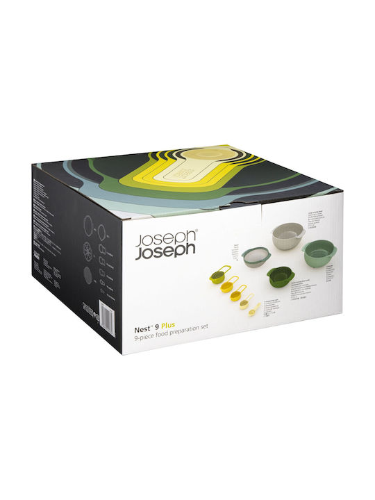 Joseph Joseph Σετ Δοχεία Φαγητού Πλαστικά Πολύχρωμα 14.5x28.5cm 9τμχ