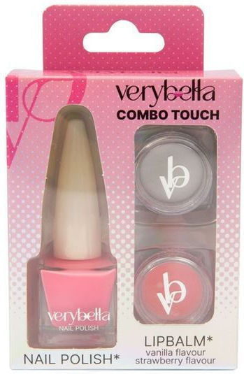 Very Bella Combo Touch: Μανό Νυχιών & 2 Lip Balm Παιδικό Mανό