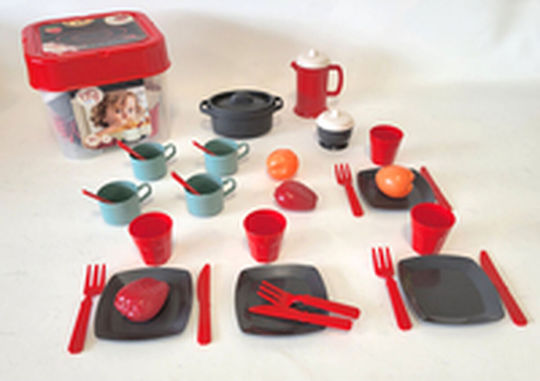 Ecoiffier Cooking Game / Kitchenware 34pcs