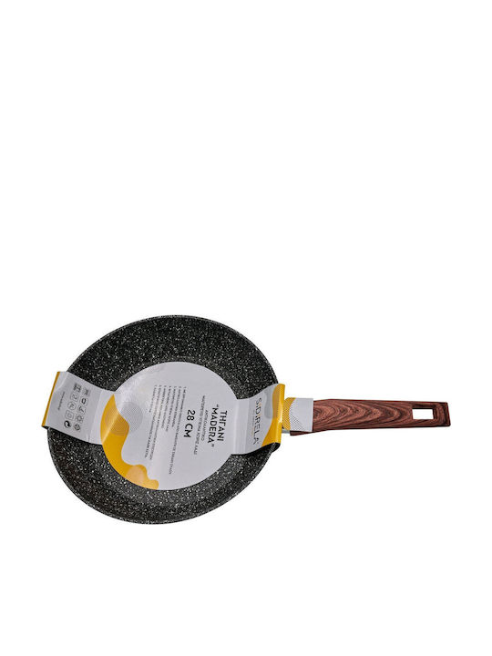 Sidirela Madera Pan aus Aluminium mit Keramikbeschichtung 24cm