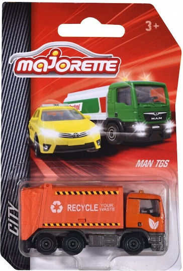 Majorette City Vehicles 7.5cm (6 Designs) Truck 1:64 For 3+ Years (Various Designs) 1pc