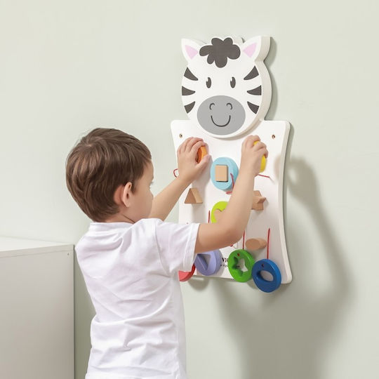 Wall Toy Match Shapes Zebra Beam