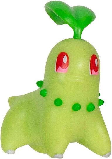 Jazwares Pokemon Figures Chikorita Totodile Trubbish Pikachu Cyndaquil Houndour Frogadier & Monferno For Ages 4+ 5cm