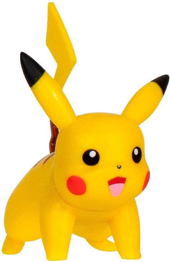 Jazwares Pokemon Figures Chikorita Totodile Trubbish Pikachu Cyndaquil Houndour Frogadier & Monferno For Ages 4+ 5cm