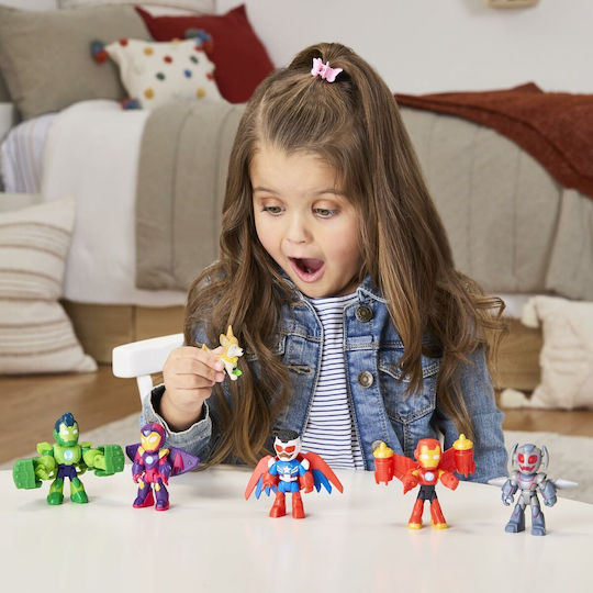 Hasbro Marvel Iron Man and His Awesome Friends Armored-Up Avengers Pack for Ages 3 Plus