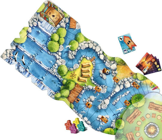 Game Expansion Meadow: Downstream (PL) for 1-4 Players 10+ Years Old (PL) Rebel Games
