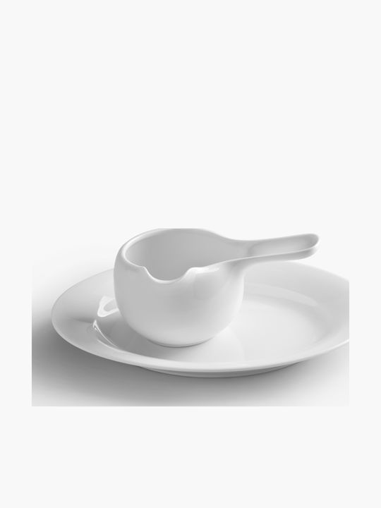 Ιωνία Plus Πιάτο Ρηχό από Πορσελάνη Λευκό 26cm