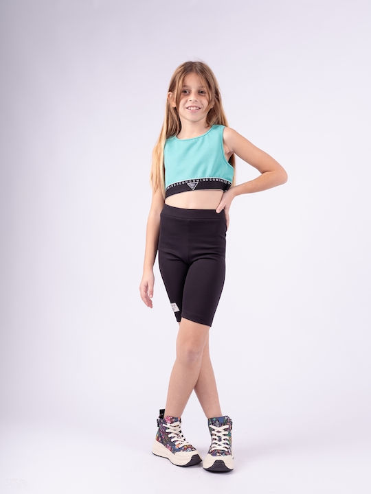 Kinder-Set mit Leggings Sommer 2Stück Pink