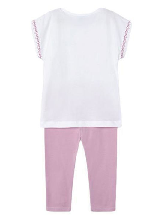 Kinder-Set mit Leggings Sommer 2Stück Purple