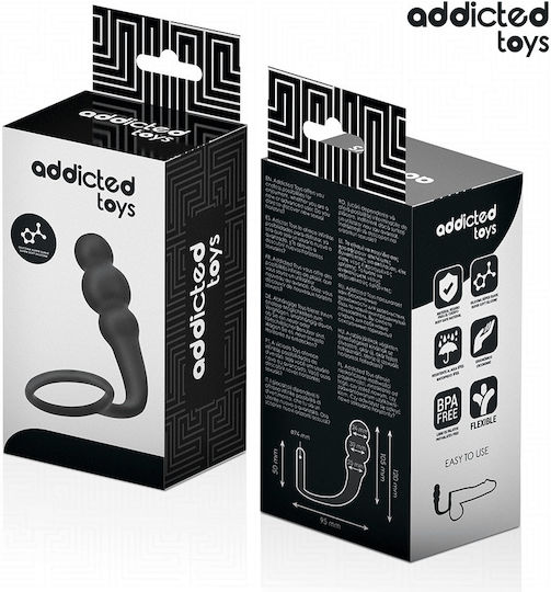 Addicted Toys Plug Anal Negru