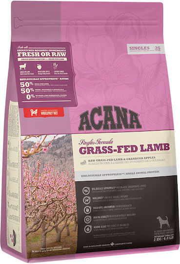 Acana Grass-Fed Lamb 2kg Ξηρά Τροφή Σκύλων χωρίς Σιτηρά με Αρνί