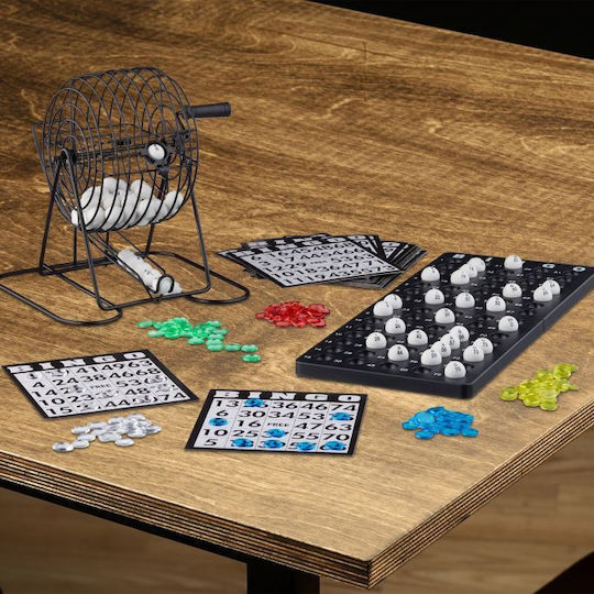 Joc de Societate Bingo pentru 2-5 Jucători 3+ Ani Relaxdays