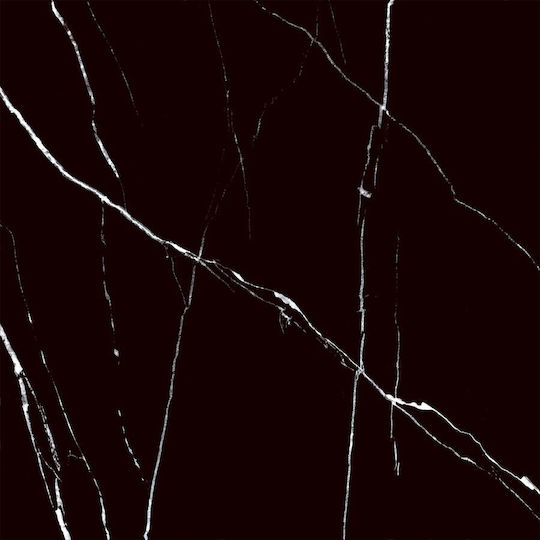 PPZ Πλακάκι Δαπέδου Εσωτερικού Χώρου Ματ 60x60cm Marquina
