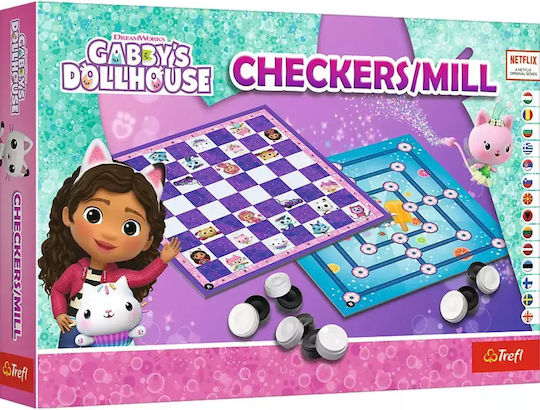 Joc de Societate Gabby's Dollhouse pentru 2 Jucători 5+ Ani (EN) Trefl