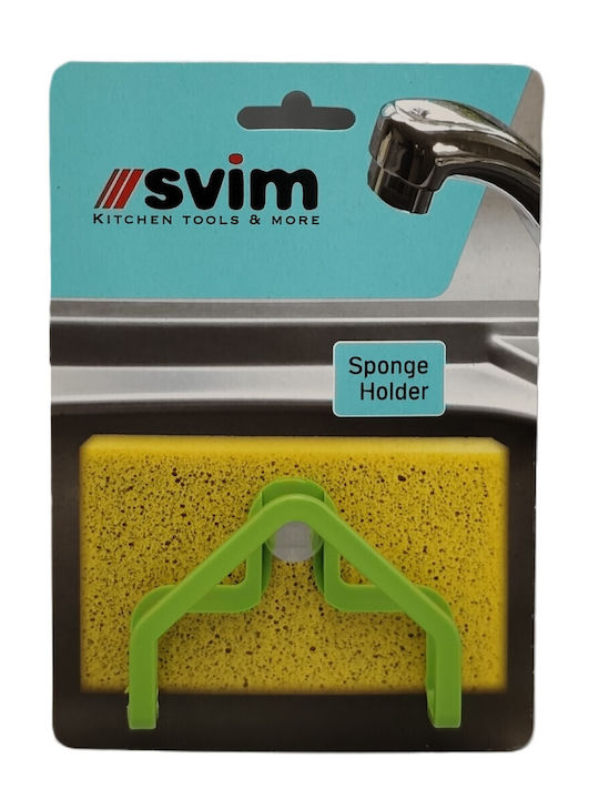 Svim Schwamm-Halter aus Kunststoff in Grün Farbe