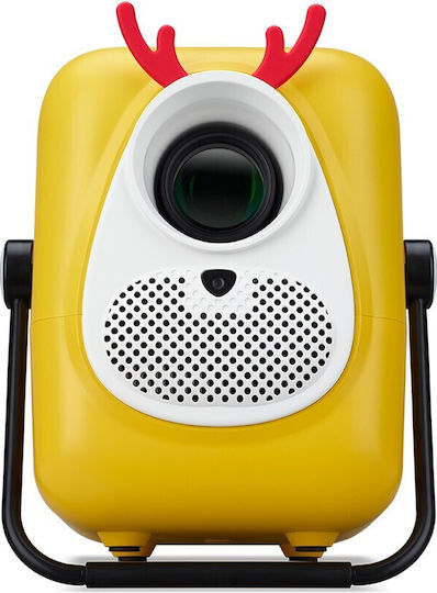 Aopen QF23s MR.JXC11.002 Mini Projector LCD Full HD Λάμπας LED με Wi-Fi και Ενσωματωμένα Ηχεία