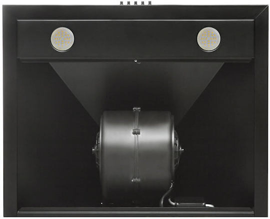 Tornado Kent 750 (50) LED Απορροφητήρας Καμινάδα 50cm Μαύρος