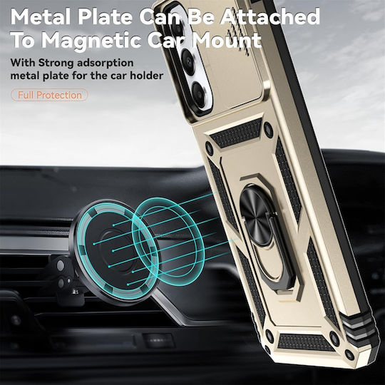 Back Cover Auriu (Motorola Edge 50 Fusion)