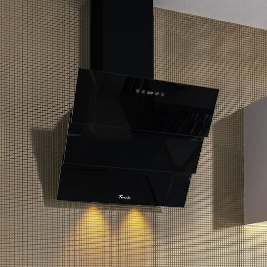 Tornado Megas 1200-60 LED Kamin-Dunstabzug 60cm Schwarz