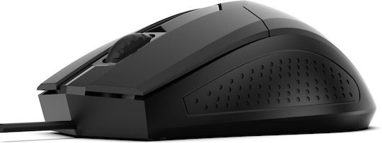 Rebeltec Focus Verkabelt Maus Schwarz