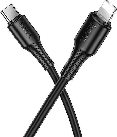Hoco USB-C to Lightning Cable 27W Μαύρο 1m