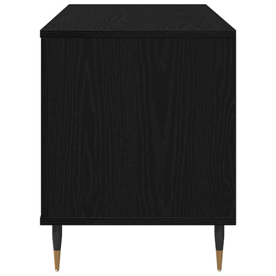 vidaXL Records Hi-Fi Furniture Black 38x100x48cm