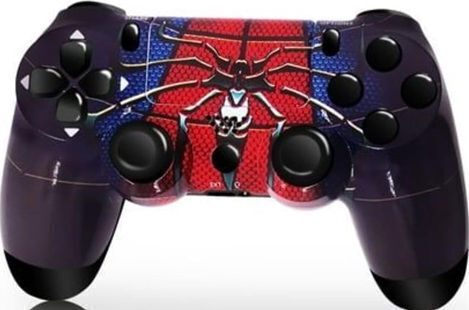 DoubleShock 4 Spiderman Wireless Gamepad For PS4 Blue