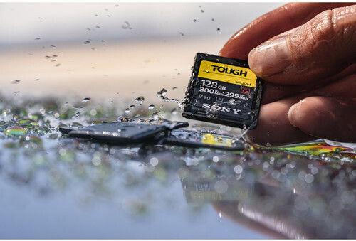 Sony Sf-g Tough SDXC 128GB U3 V90 UHS-II 300MB/s με αντάπτορα