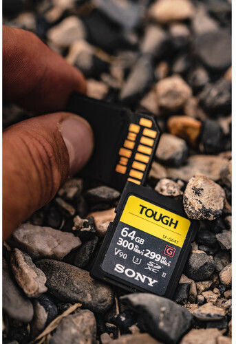Sony Sf-g Tough SDXC 128GB U3 V90 UHS-II 300MB/s με αντάπτορα